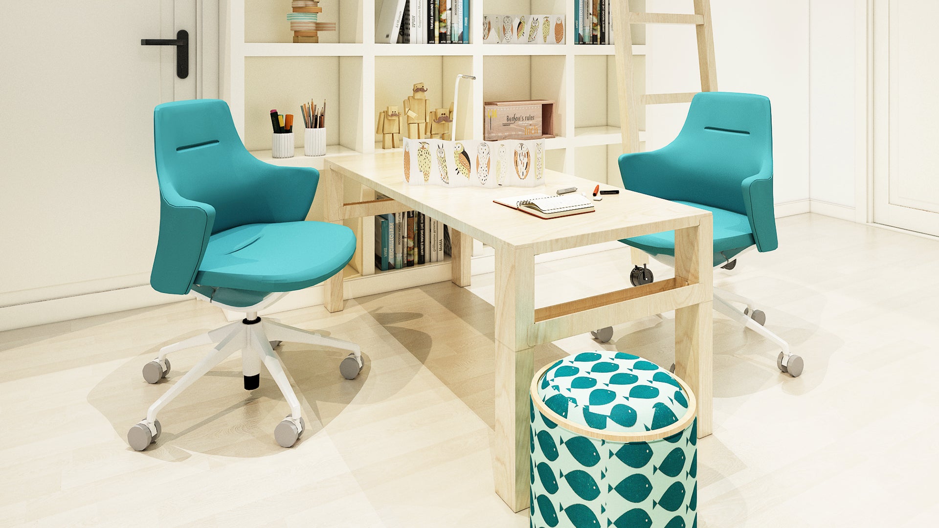 Dress Up Home Office With Okamura Lives Work Chair