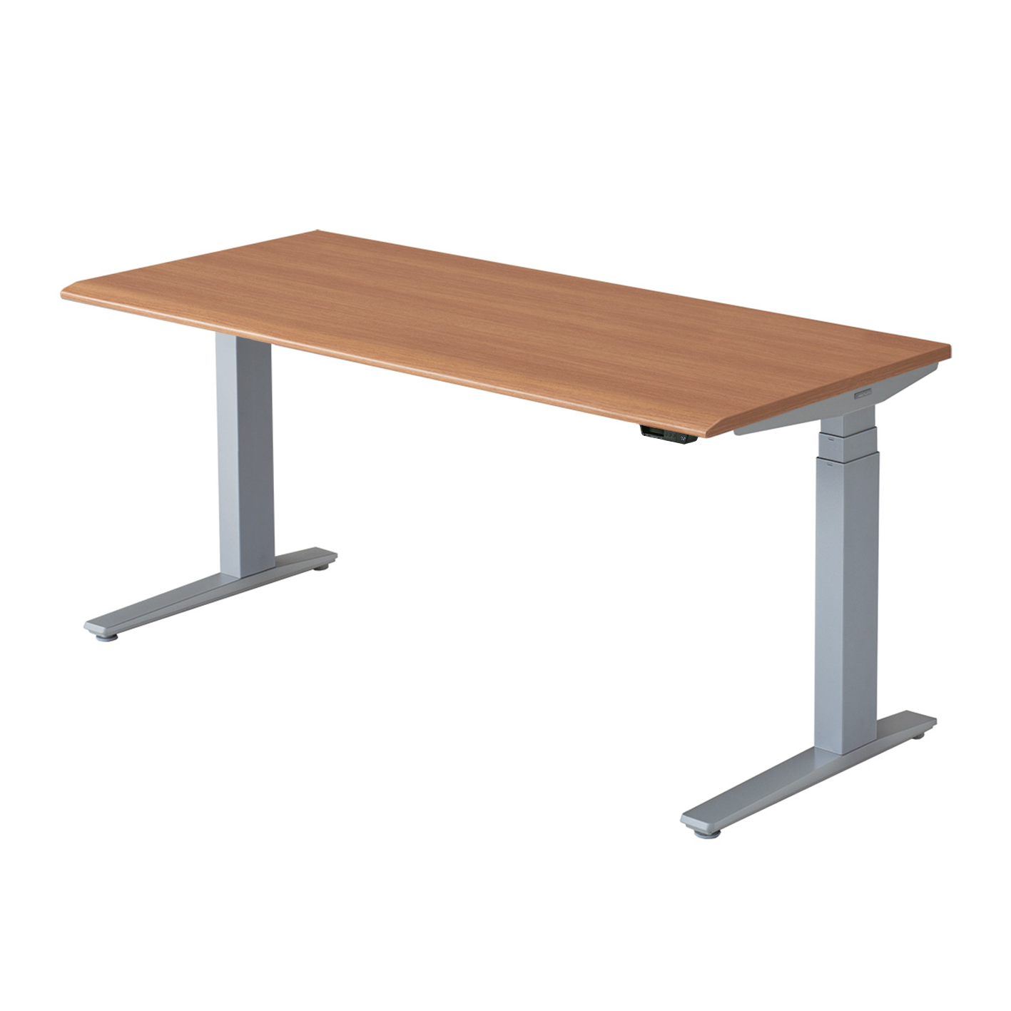 medium wood ergonimic desk