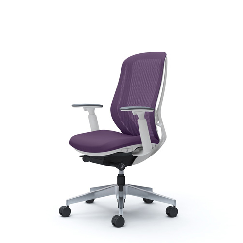 Okamura Sylphy office chair in purple 