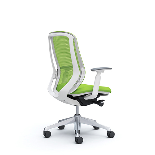 Okamura Sylphy office chair in green