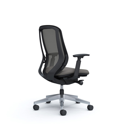 Okamura Sylphy office chair in gray