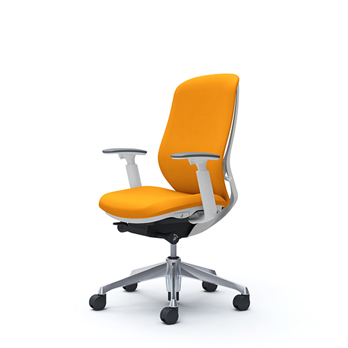 Okamura Sylphy office chair in orange