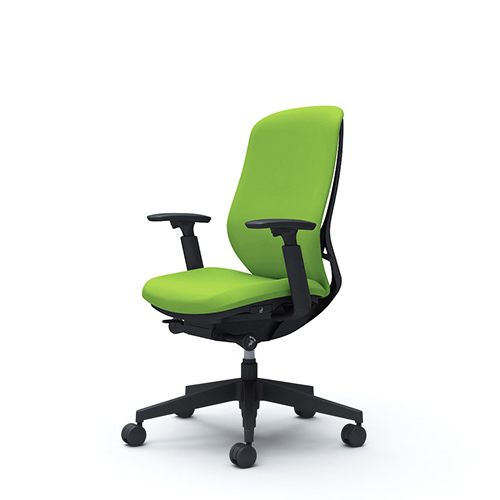 green computer chair