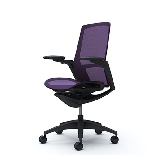 Purple office chair