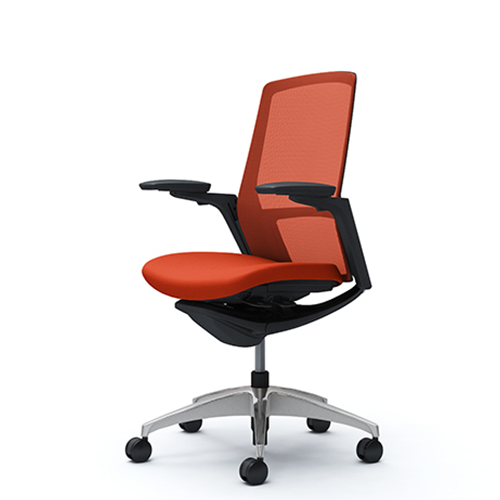 Orange executive chair