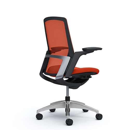 Orange executive chair