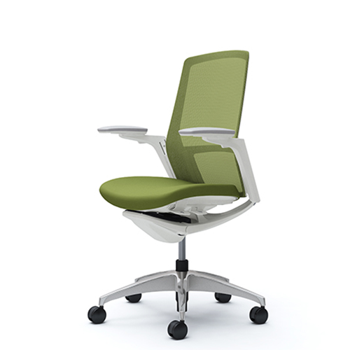 Green Okamura Finora computer chair