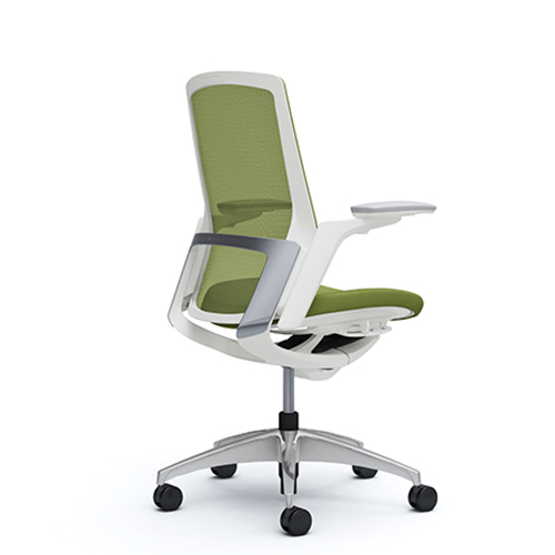 Green Okamura Finora computer chair