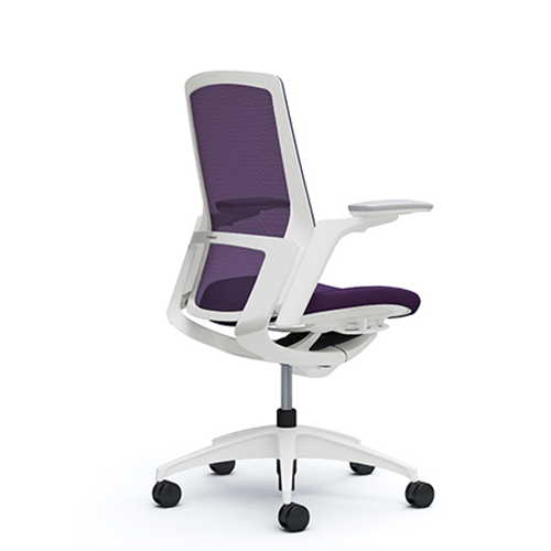 Purple work chair