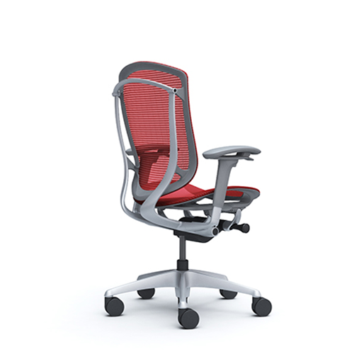 red gaming mesh chair