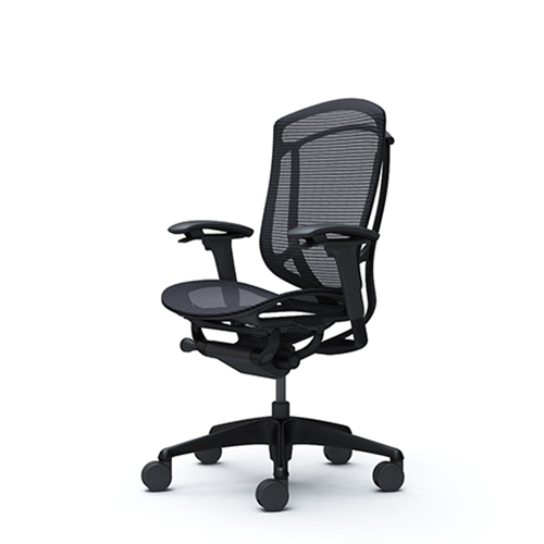 black ergonomic mesh chair