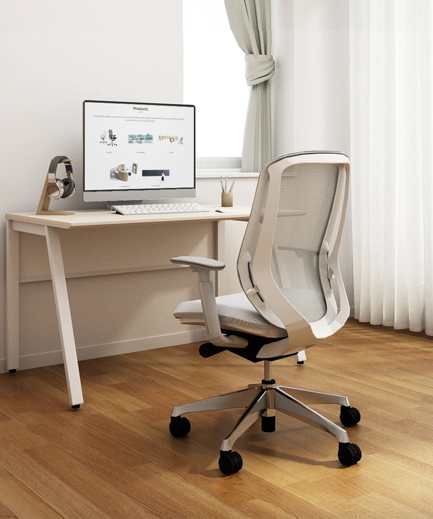 sylphy ergonomic chair in study room