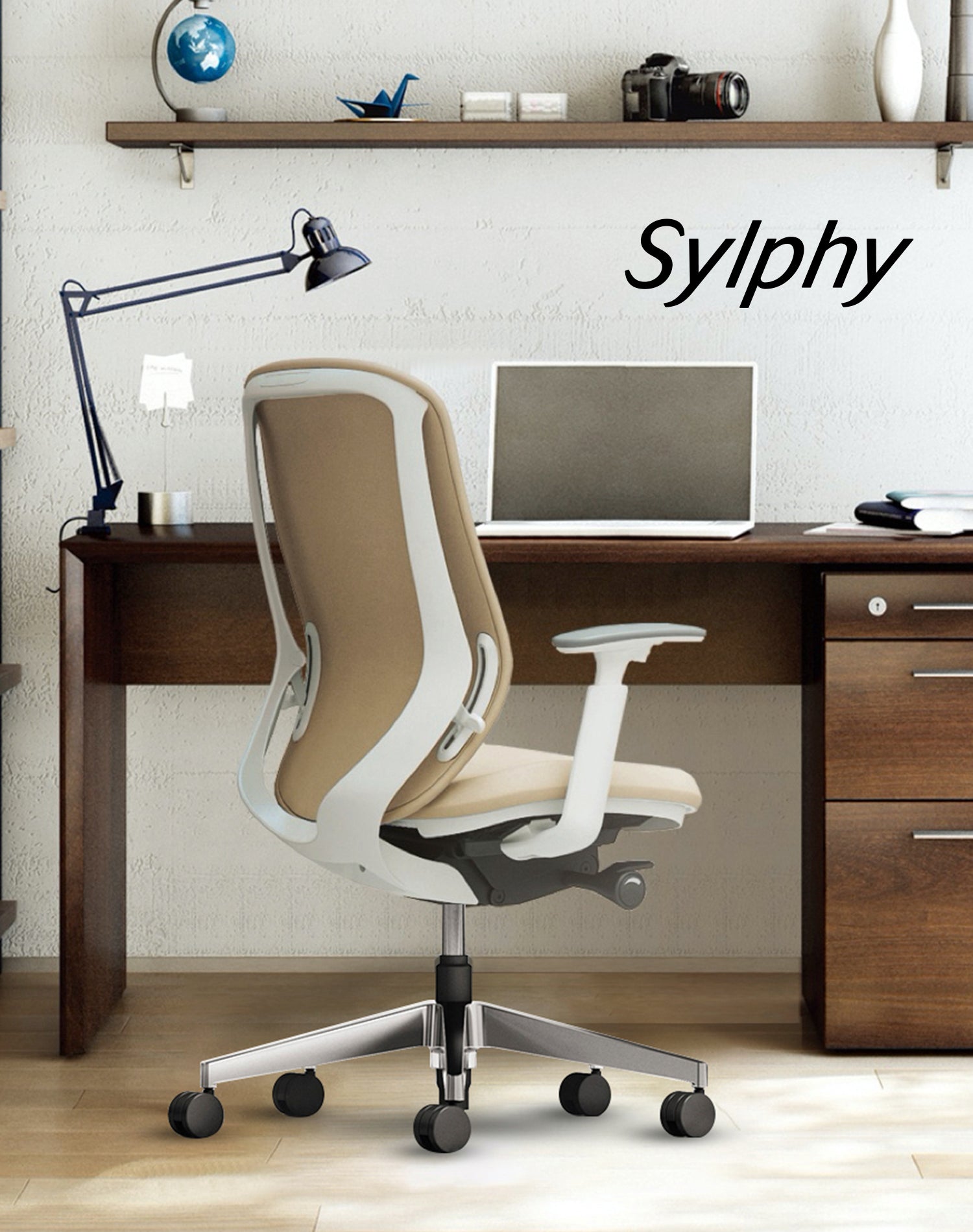 Sylphy ergonomic chair in home office