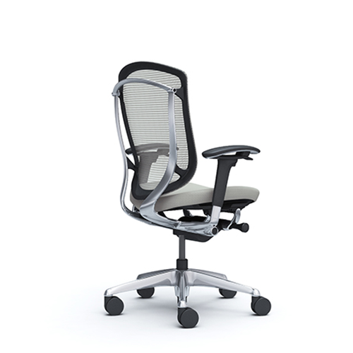 light gray office chair