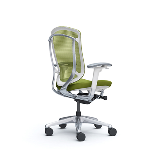 green computer chair