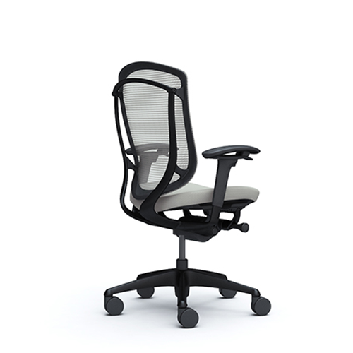 light gray ergonomic chair
