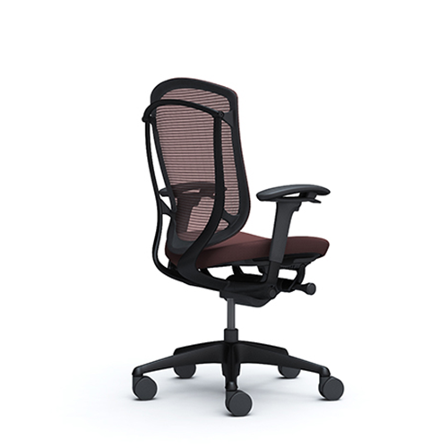 brown ergonomic chair