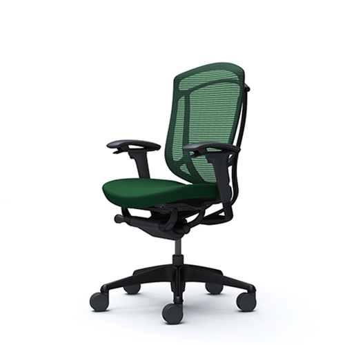 dark green ergonomic chair
