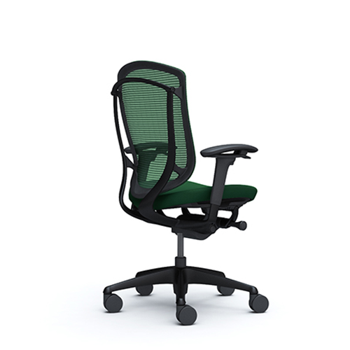 dark green ergonomic chair